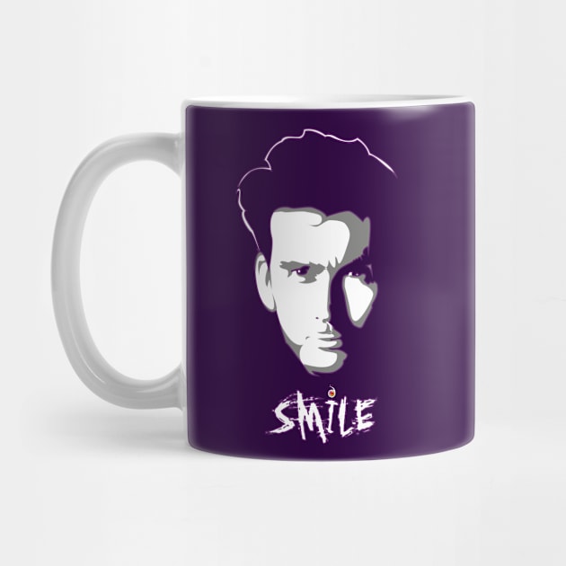 Kilgrave: Smile (white on dark colors) by rednessdesign